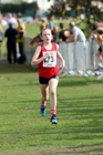 Maddie Pearce (Hallamshire Harriers), under-13 girls, Northern Cross Country Relay, Graves Park, Sheffield